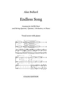 Bullard: Endless Song published by Colne Edition - Vocal Score